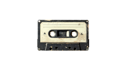 Obraz premium Vintage audio cassette tape,?worn and dusty