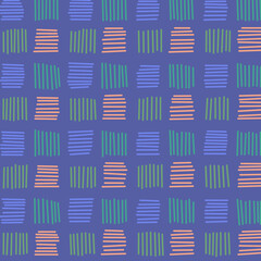 seamless geometric pattern with colorful lines