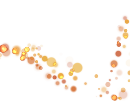 Christmas Candlelight Bokeh PNG For Cozy Holiday Decor And Nativity Scene Design