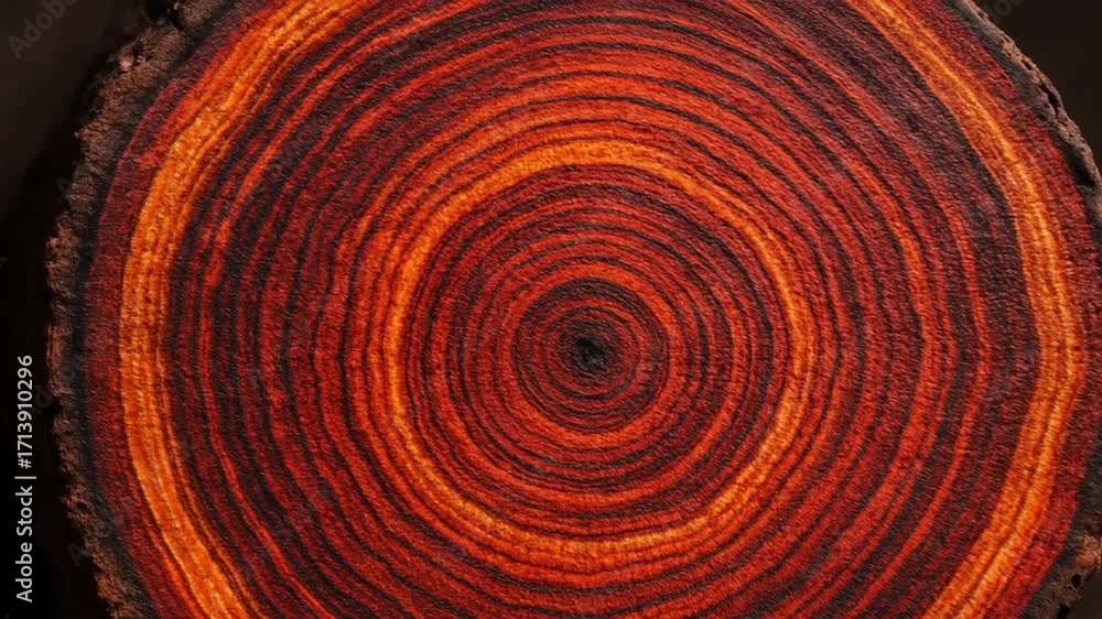 Poster import rate concept. abstract art featuring concentric circular patterns and vibrant colors.