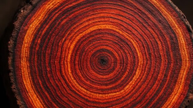 import rate concept. Abstract art featuring concentric circular patterns and vibrant colors.