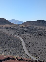 Timanfaya National Park in Lanzarote, Canary Islands (Spain)