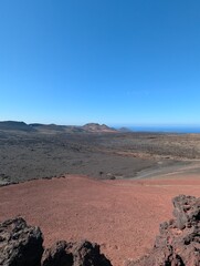 Timanfaya National Park in Lanzarote, Canary Islands (Spain)