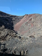 Timanfaya National Park in Lanzarote, Canary Islands (Spain)