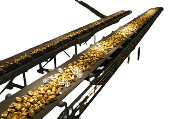 Gold and Diamonds on Conveyor Belts