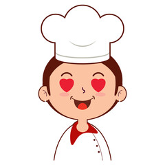 chef love face cartoon cute