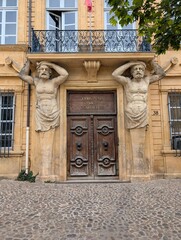 Old town of Aix-en-Provence, Provence (France)