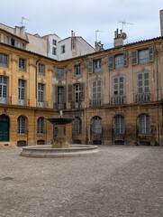 Old town of Aix-en-Provence, Provence (France)