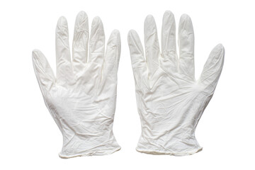White Latex Gloves Medical Protective Handwear
