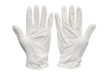 White Latex Gloves Medical Protective Handwear