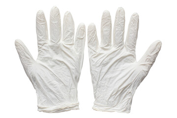 White Latex Gloves Medical Protective Handwear