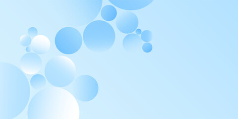Modern geometric background gradient soft light blue bokeh for Graphic Business background hitech modern abstract simple