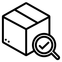 Product Availability Icon in Line Style Suitable for Web, Apps, Presentation, or Printable Meanings