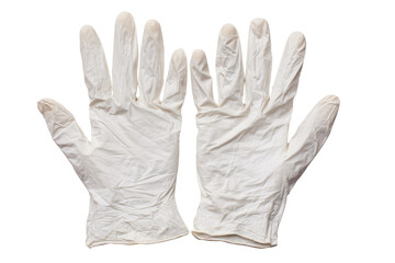 White Latex Gloves Medical Protective Handwear