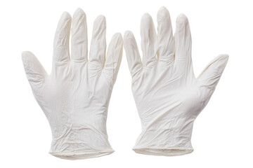 White Latex Gloves Medical Protective Handwear