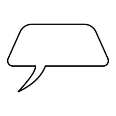 line speech bubble
