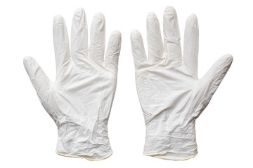 White Latex Gloves Medical Protective Handwear