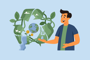 recycling for the earth