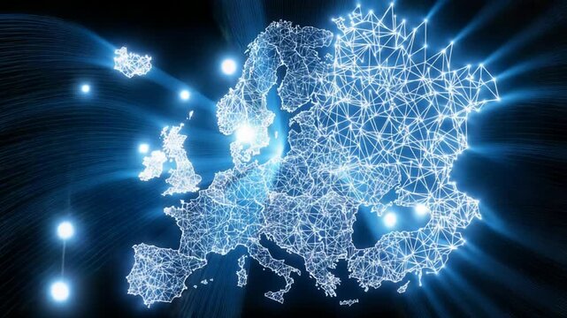 European network map