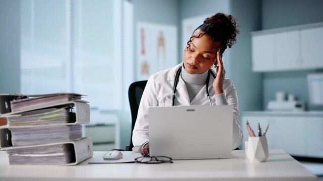 Overworked Doctor In Hospital Finds Herself Surrounded By Mountain