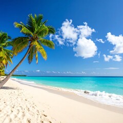 Obraz premium Tropical beach scene