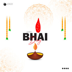 Bhai Dooj is a Hindu festival celebrating the special bond between brothers and sisters.