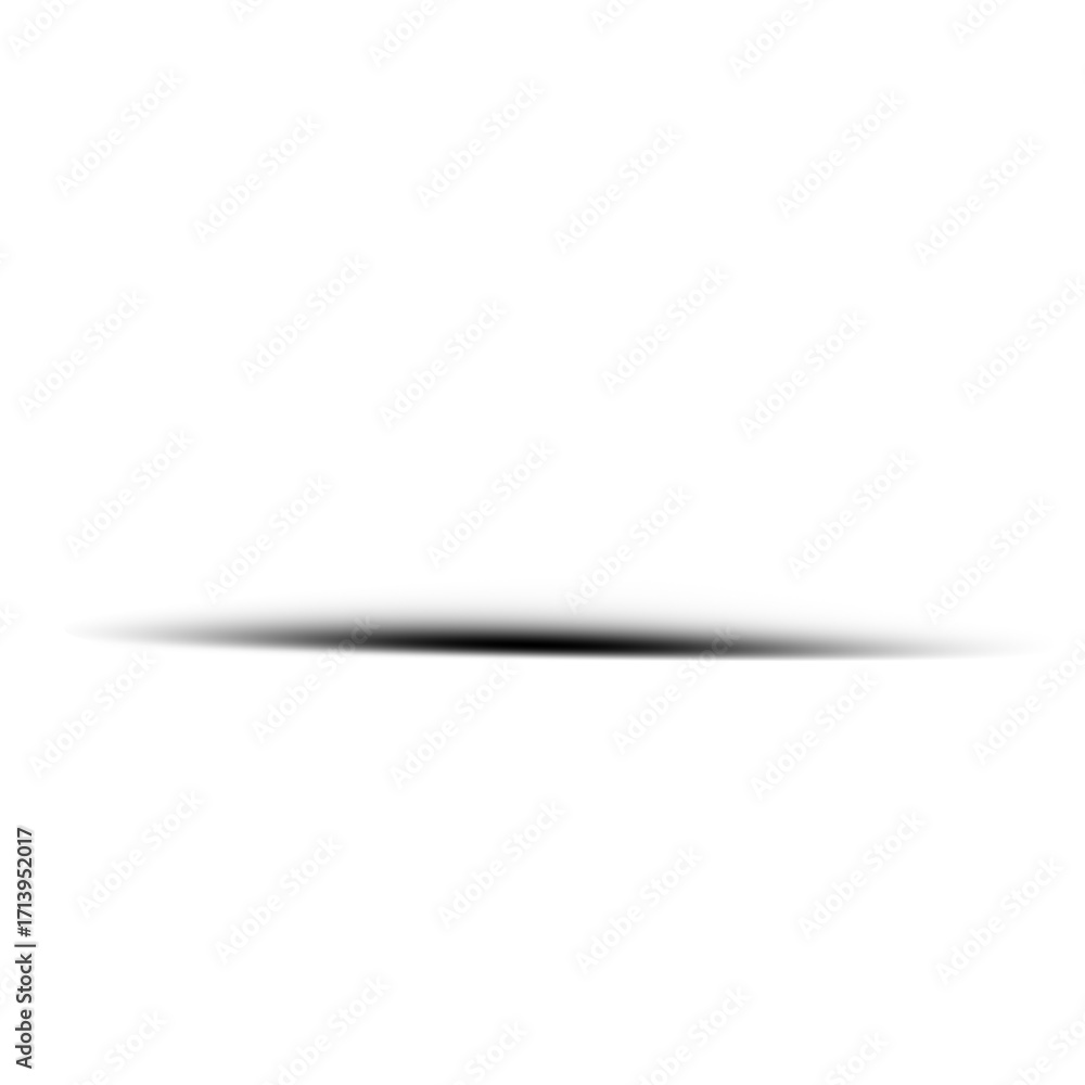 Poster black gradient shadow effect isolated on transparent background for overlay