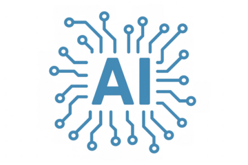 Ai symbol representing artificial intelligence and technology concepts