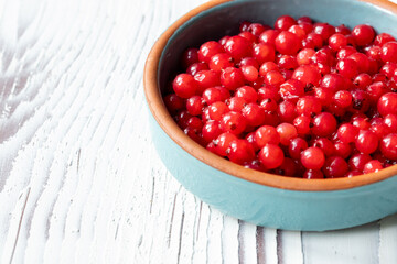 Close-Up of Fresh Figs in a Round Blue Bowl
