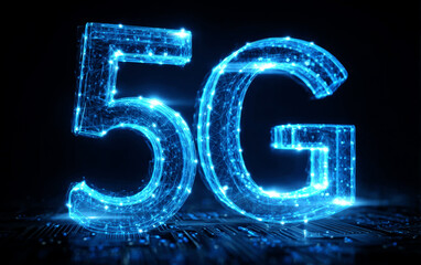 5G technology showcasing high-speed wireless communication