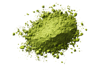 Green powder pile, scattered (1)