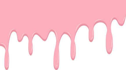 Dripping Cream Border