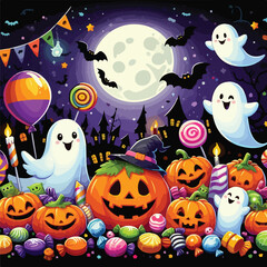halloween image vector