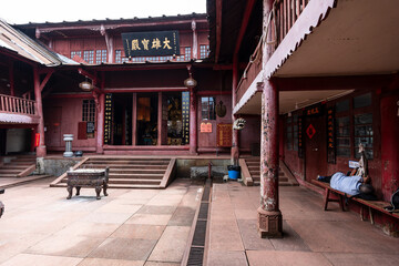 Xixiang Chi (Elephant Bathing Pool Monastery), Emeishan, Leshan Prefecture, Sichuan, People's Republic of China, Asia