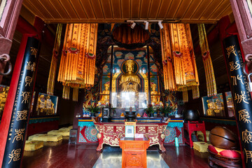 Xixiang Chi (Elephant Bathing Pool Monastery), Emeishan, Leshan Prefecture, Sichuan, People's Republic of China, Asia