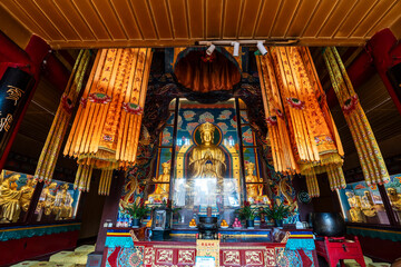 Xixiang Chi (Elephant Bathing Pool Monastery), Emeishan, Leshan Prefecture, Sichuan, People's...