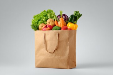 Brown paper bag filled with fresh produce (1)