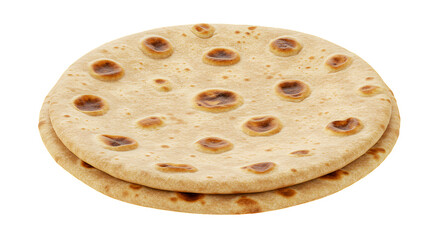  Chapati Bread Placed Flat