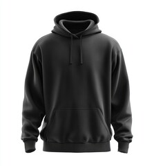 A plain black hoodie (1)
