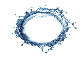 Circular water splash frame (1)