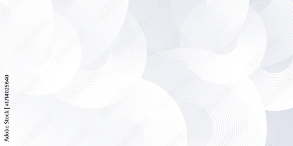 Poster abstract lines grey background with dynamic circle lines simple abstract simple design