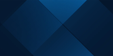 Obraz premium Modern background gradient dark navy blue banner abstract simple