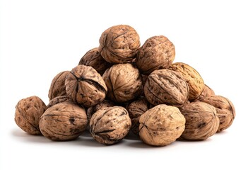 A pile of walnuts