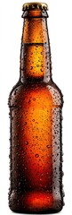 Cold beer bottle with condensation (1)