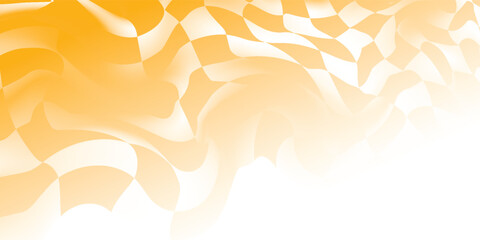 Checkered background with distorted squares. modern illustration