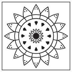 Summer Mandala Coloring Pages