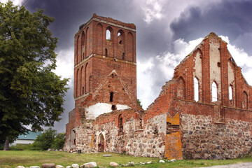 ruins of the old church