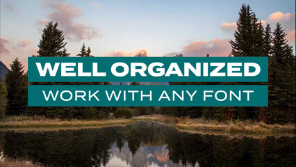 Modern Smooth Animation Titles Vol.03