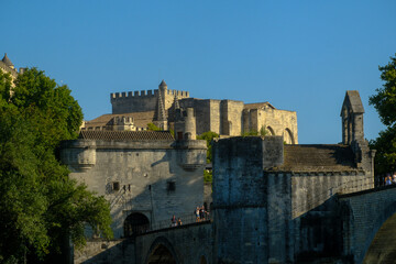 Palais des Papes (Palace of the Popes) in Avignon, France