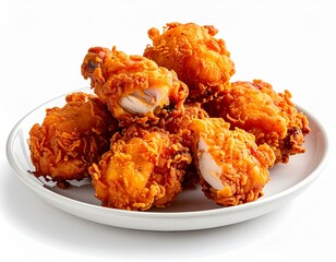  crispy golden brown chicken karaage pieces 